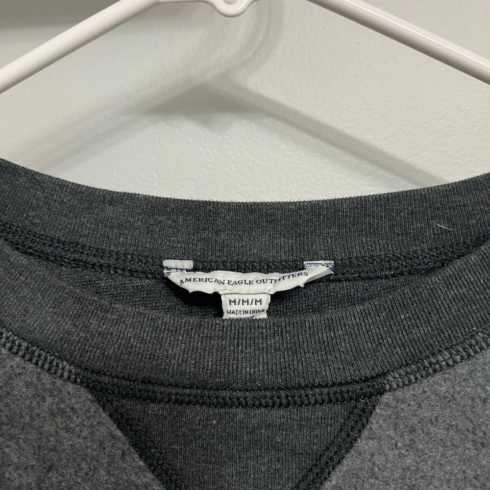 American Eagle Outfitters Charcoal Sweatshirt - Picture 3 of 3